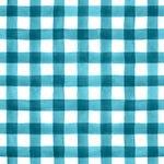White background teal crosshatch pattern wallpaper peel and stick removable