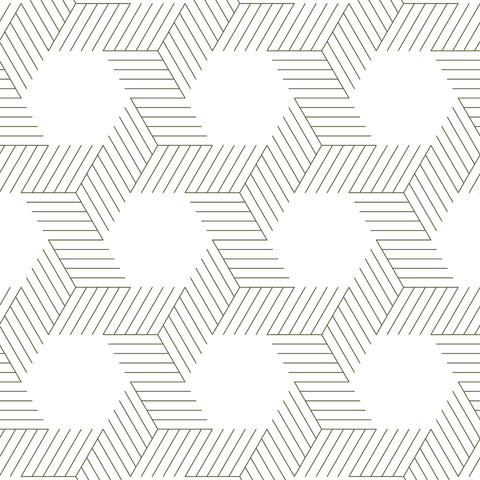 dark geometric lines and shapes white background Removable Peel and Stick Wallpaper
