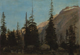 Alpine Landscape Fine Art Reproduction on Canvas