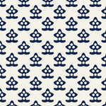 Navy Blue White Nautical Anchor Peel and Stick Removable Wallpaper Pattern
