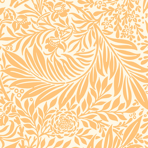 Yellow Orange elegant wallpaper living room peel and stick removable pattern
