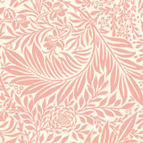 Pink Leaves Branches elegant wallpaper peel and stick removable pattern