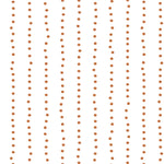 brown rust colored dot stripe pattern on white background Removable Peel and Stick Wallpaper pattern