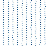 indigo blue colored dot stripe pattern on white background Removable Peel and Stick Wallpaper pattern