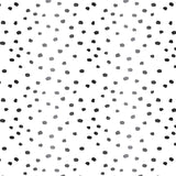 charcoal spots design pattern on white background Removable Peel and Stick Wallpaper
