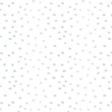 mint and grey colored spots design pattern on white background Removable Peel and Stick Wallpaper