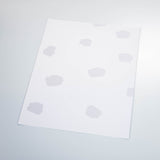 mint and grey colored spots design pattern on white background Removable Peel and Stick Wallpaper sample size