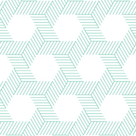 emerald green geometric lines and shapes geometric background Removable Peel and Stick Wallpaper